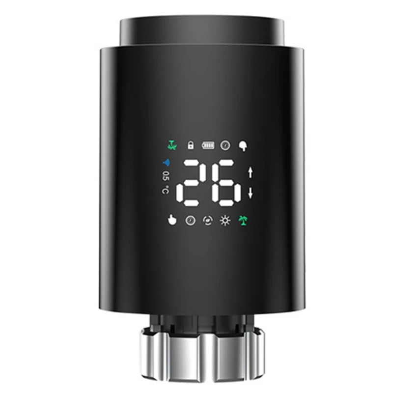 Умный привод радиатора ABSS-Tuya Zigbee TRV Программируемый термостатический клапан радиатора Приложение Дистанционный регулятор температуры
Умный привод радиатора ABSS-Tuya Zigbee TRV Программируемый термостатический клапан радиатора Приложение Дистанционный регулятор температуры