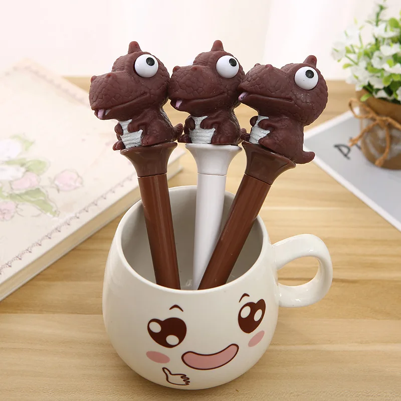 Creative Cartoon Plastic Fun Gift Toy Pen Squeezing Dinosaur Decompression Shape Pen Vinyl Head Novelty Stationery Art Supplies
Creative Cartoon Plastic Fun Gift Toy Pen Squeezing Dinosaur Decompression Shape Pen Vinyl Head Novelty Stationery Art Supplies