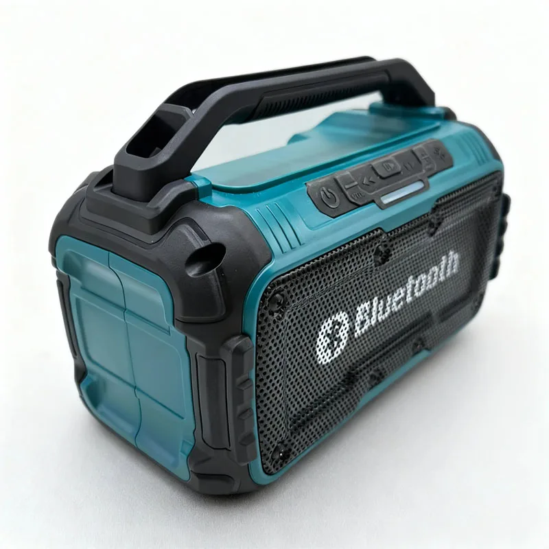 Portable Bluetooth Speaker Cordless Speaker with USB Port Home Outodoor Power Tools for Makita 18V Battery(No Battery)
Portable Bluetooth Speaker Cordless Speaker with USB Port Home Outodoor Power Tools for Makita 18V Battery(No Battery)