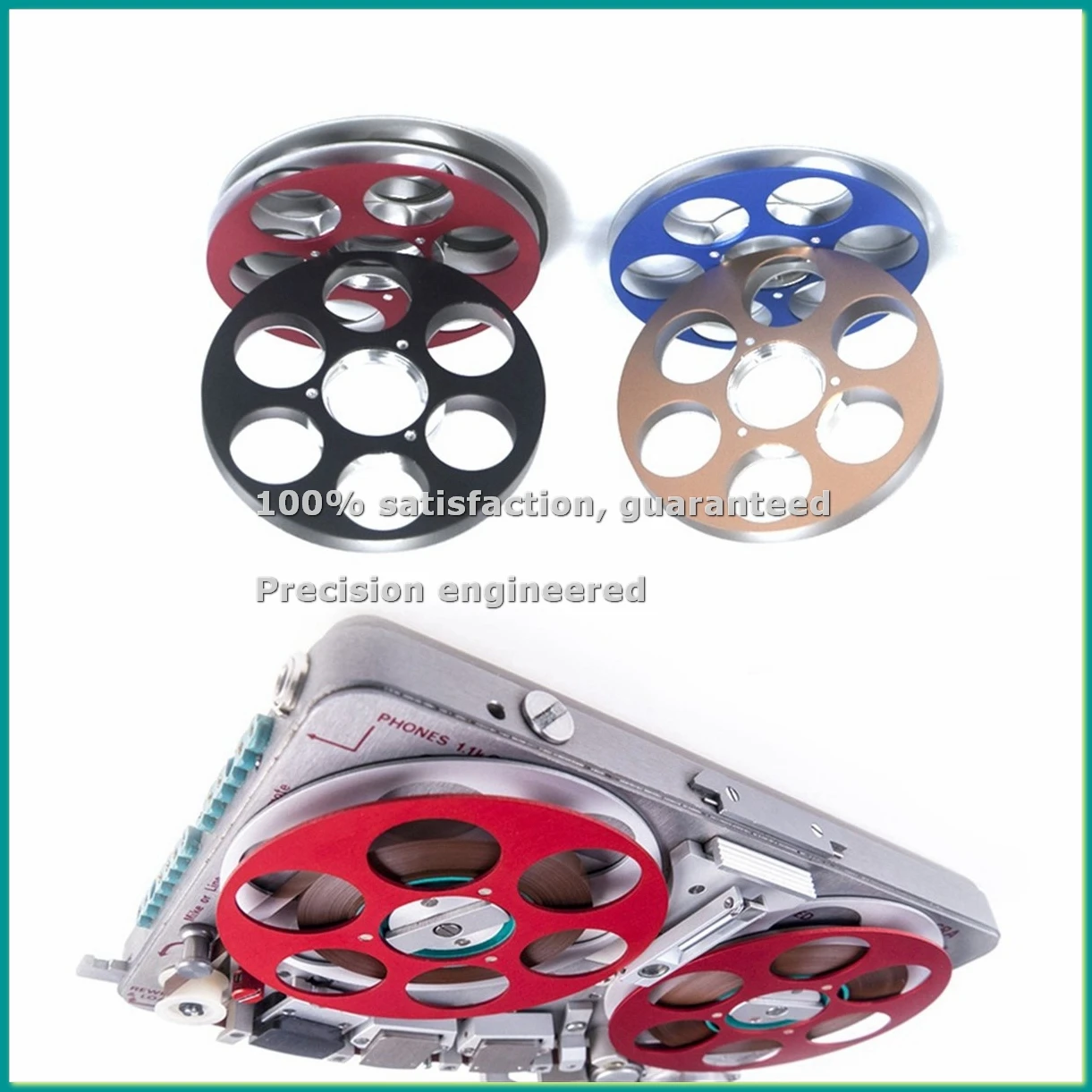 Empty Tape Reel 6 Hole Empty Takeup Reel Audio Tape Empty Hub for Nagra SN SNST Series Recorders Accessories Blue-TCES
Empty Tape Reel 6 Hole Empty Takeup Reel Audio Tape Empty Hub for Nagra SN SNST Series Recorders Accessories Blue-TCES