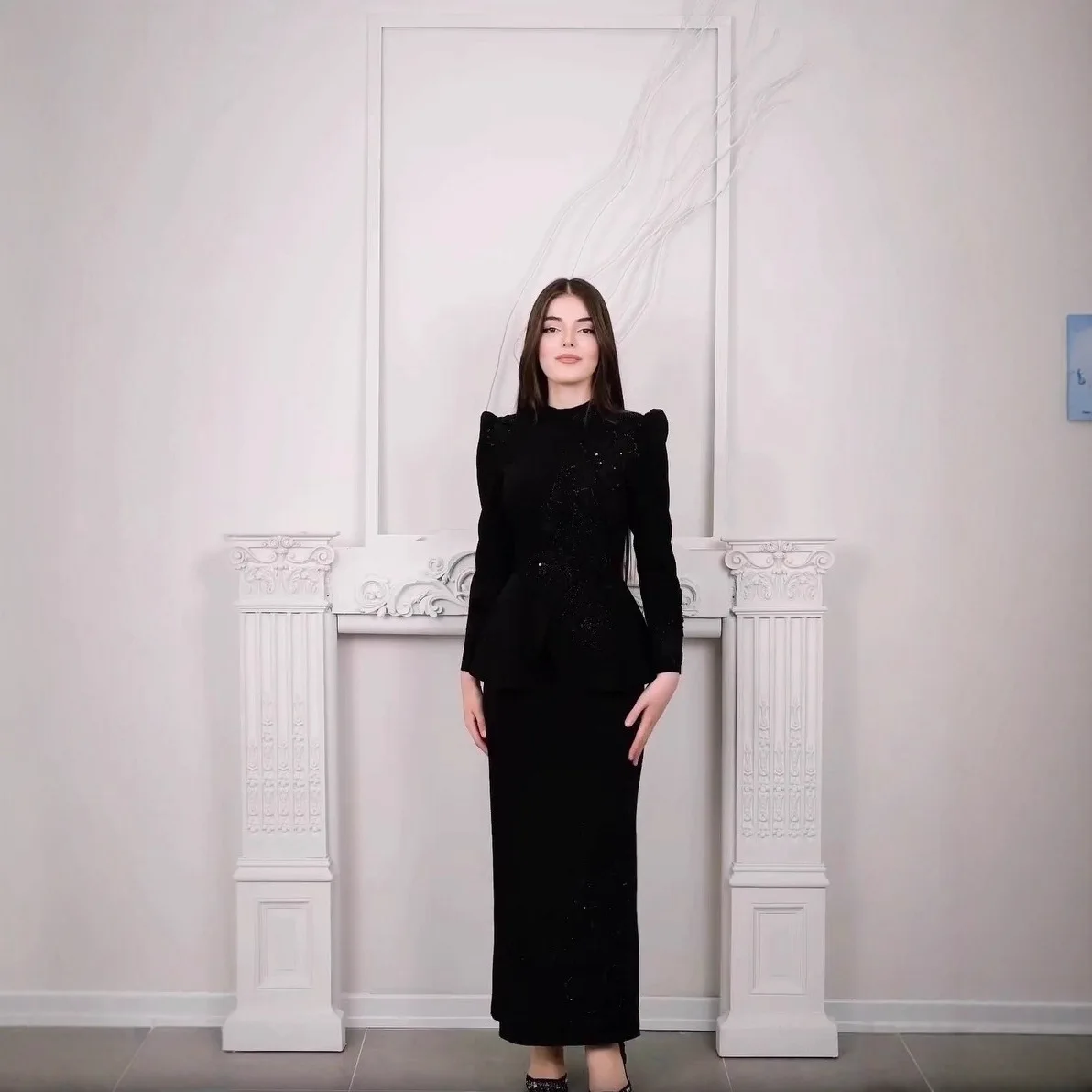 Women Two Piece Sets Bead Embroidery Skirt Set Full Sleeve Mock Neck Top Straight Skirts A Line Y2k Streetwear Elegant Work 2026
Women Two Piece Sets Bead Embroidery Skirt Set Full Sleeve Mock Neck Top Straight Skirts A Line Y2k Streetwear Elegant Work 2026