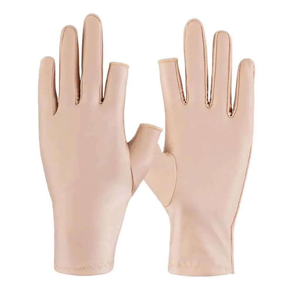 Breathable Short Two Finger Outdoor Fashion Sunscreen Man Mittens Fingerless Women Gloves Ice Silk Gloves
Breathable Short Two Finger Outdoor Fashion Sunscreen Man Mittens Fingerless Women Gloves Ice Silk Gloves