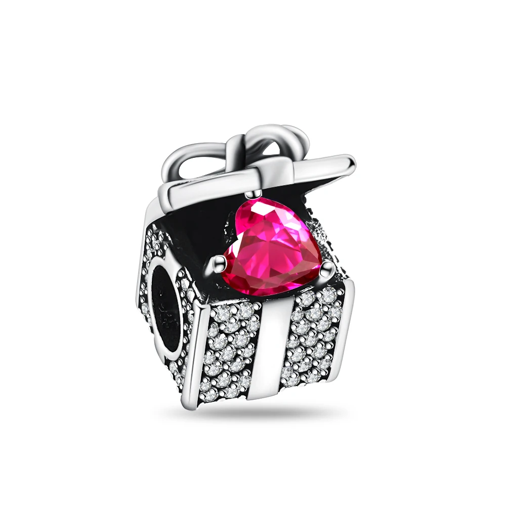 Pendant Charm Bead 925 Sterling Silver Surprise Gift Box Beads Fit Original Bracelet for Jewelry Making Valentine's Day gift
Pendant Charm Bead 925 Sterling Silver Surprise Gift Box Beads Fit Original Bracelet for Jewelry Making Valentine's Day gift