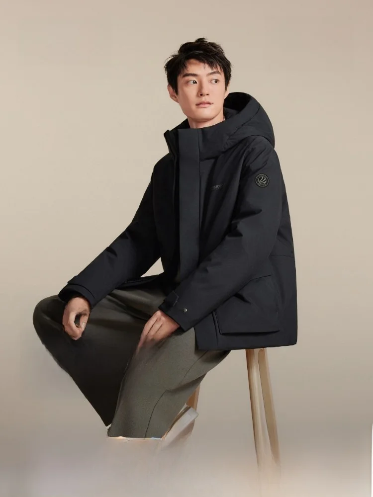 Мужская пуховая куртка Bosideng 2025: новая коллекция, повседневная, теплая, с капюшоном, модная, универсальная, из полиэфирного пуха
Мужская пуховая куртка Bosideng 2025: новая коллекция, повседневная, теплая, с капюшоном, модная, универсальная, из полиэфирного пуха