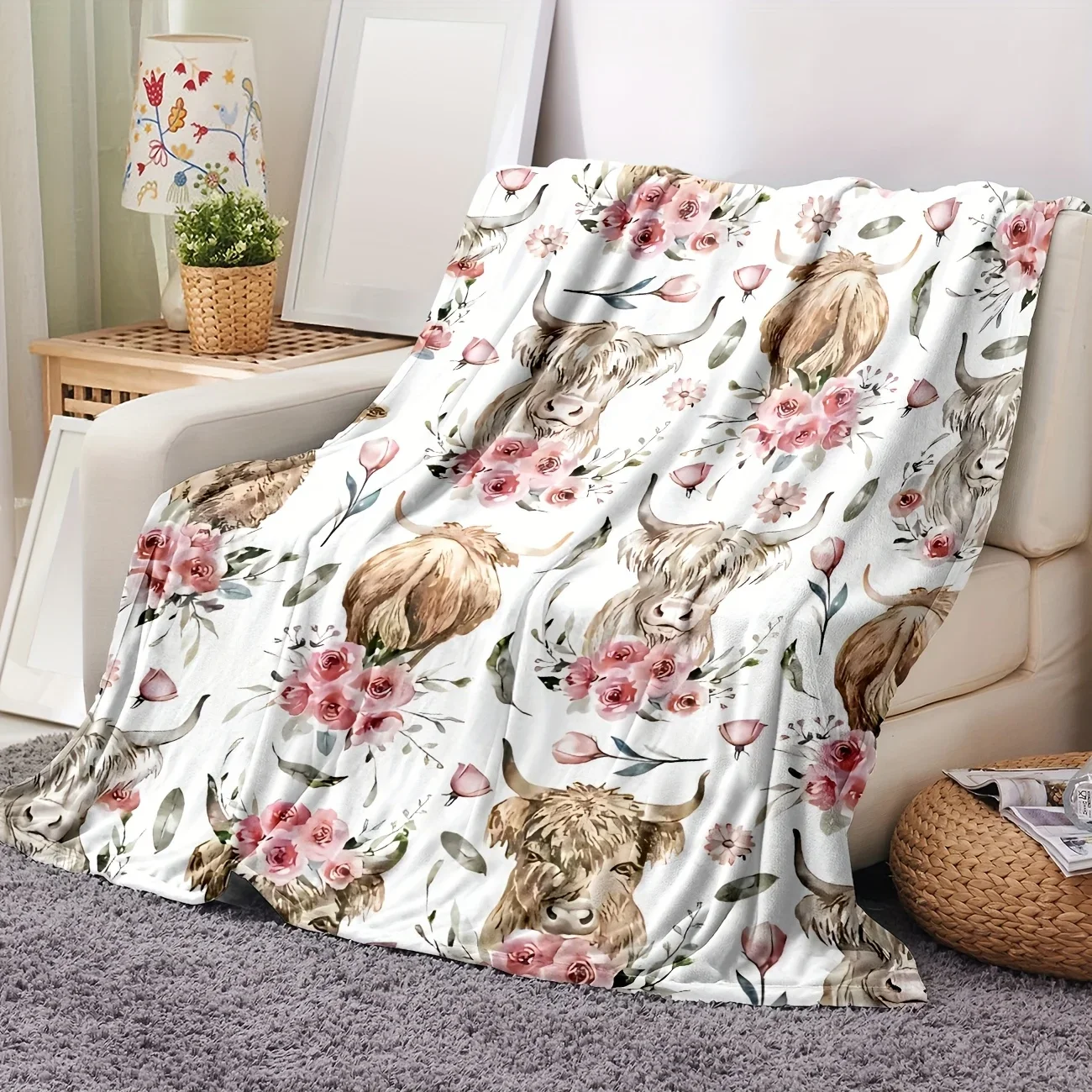 pc Cozy Animal Zoo Flannel Throw Blanket Soft Warm Giraffe Elephant Monkey Design with Watercolor Illustrations Lightweight Ho
pc Cozy Animal Zoo Flannel Throw Blanket Soft Warm Giraffe Elephant Monkey Design with Watercolor Illustrations Lightweight Ho