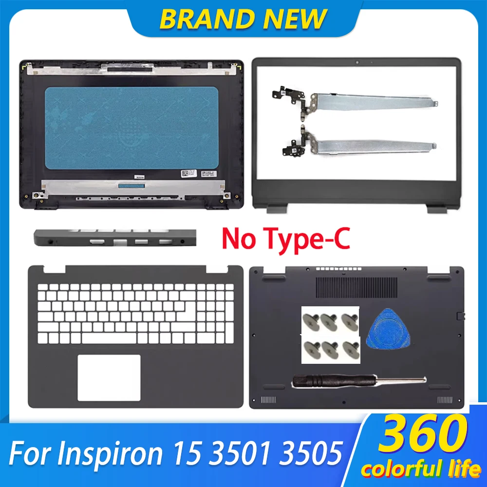 New Case For Inspiron 15 3501 3505 LCD Back Cover Front Bezel Palmrest Top Lower Bottom Case 08WMNY 8WMNY Laptop Housing Cover
New Case For Inspiron 15 3501 3505 LCD Back Cover Front Bezel Palmrest Top Lower Bottom Case 08WMNY 8WMNY Laptop Housing Cover