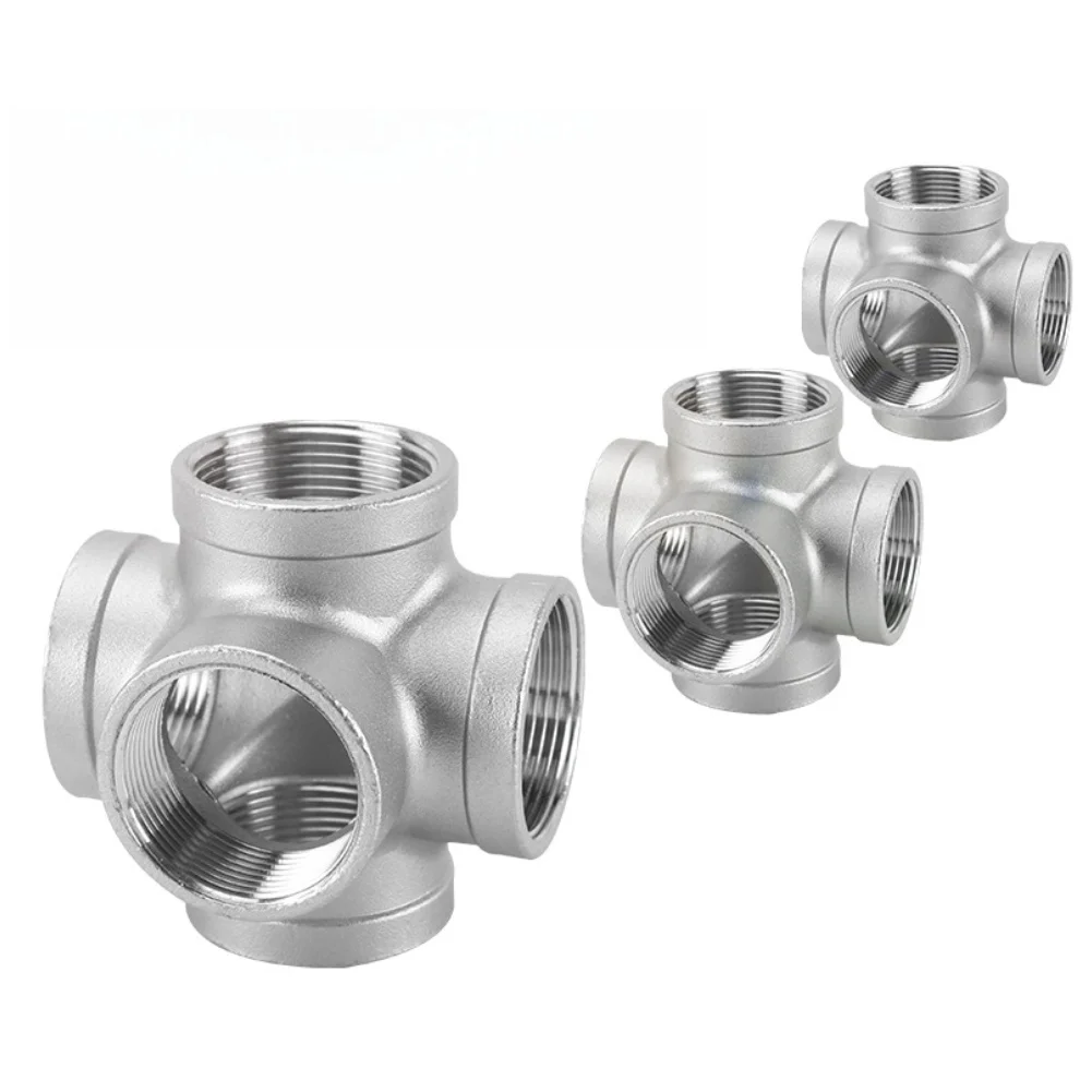 5-Way Internal Threaded Connector NPT 304 Stainless Steel Internal Thread Fittings For Oil/Water Pipelines
5-Way Internal Threaded Connector NPT 304 Stainless Steel Internal Thread Fittings For Oil/Water Pipelines