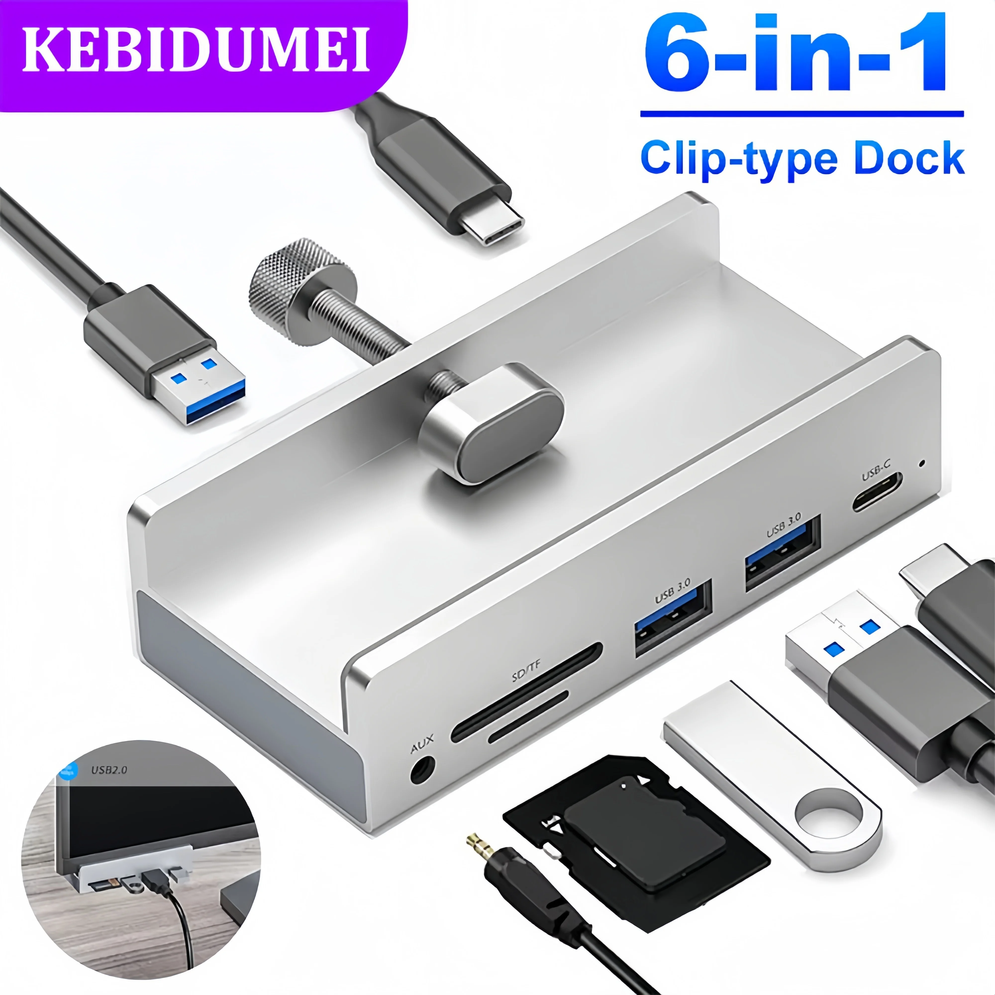 Концентратор USB 3.0 6-в-1 с блоком питания Разветвитель USB3.0 Адаптер Многосплиттер с зажимом 5G Высокоскоростная передача данных для ноутбука
Концентратор USB 3.0 6-в-1 с блоком питания Разветвитель USB3.0 Адаптер Многосплиттер с зажимом 5G Высокоскоростная передача данных для ноутбука