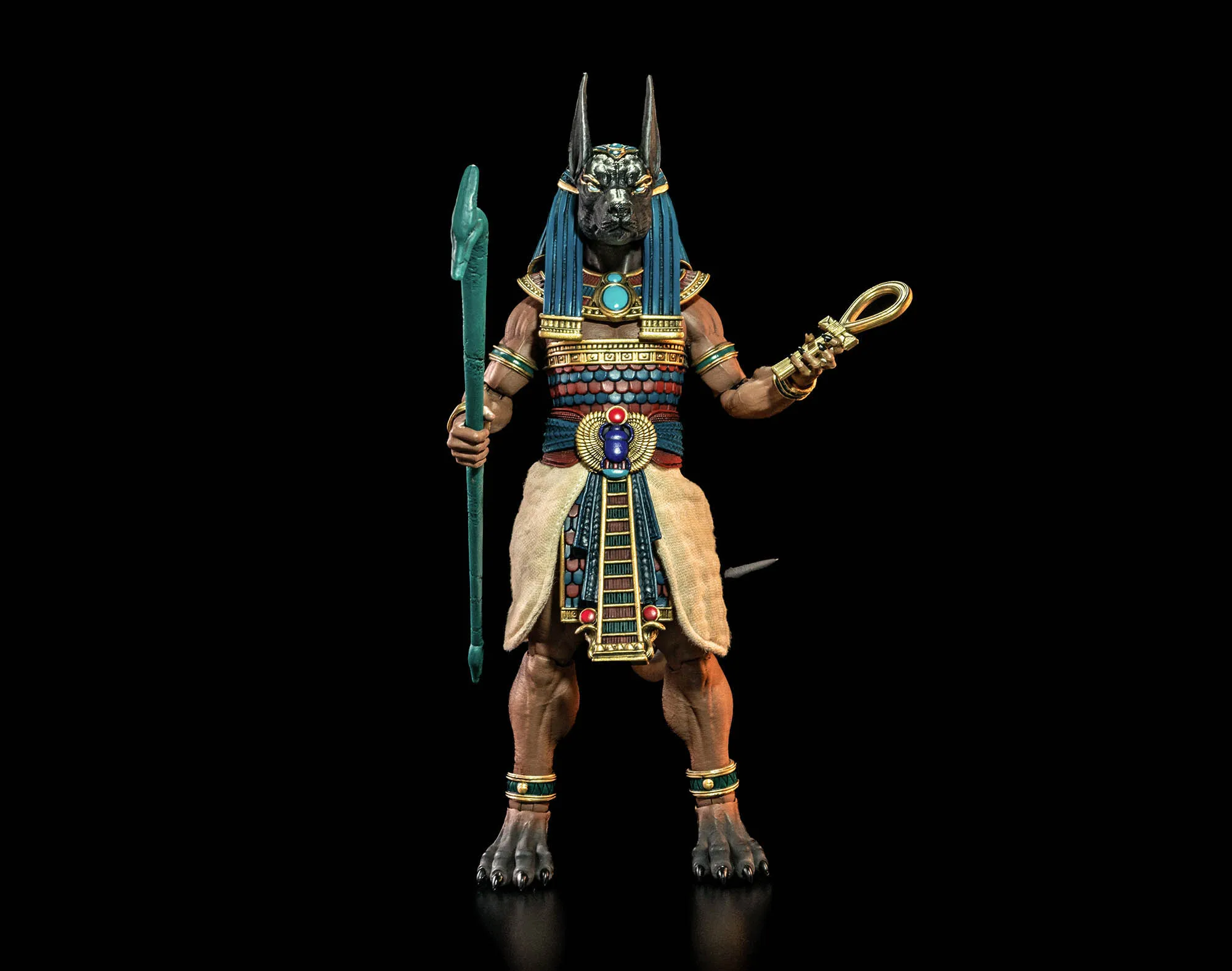 Four horsemen Toy design Anubis Black and Blue Version 7-Inch Action Figure Deluxe Model Dol
Four horsemen Toy design Anubis Black and Blue Version 7-Inch Action Figure Deluxe Model Dol