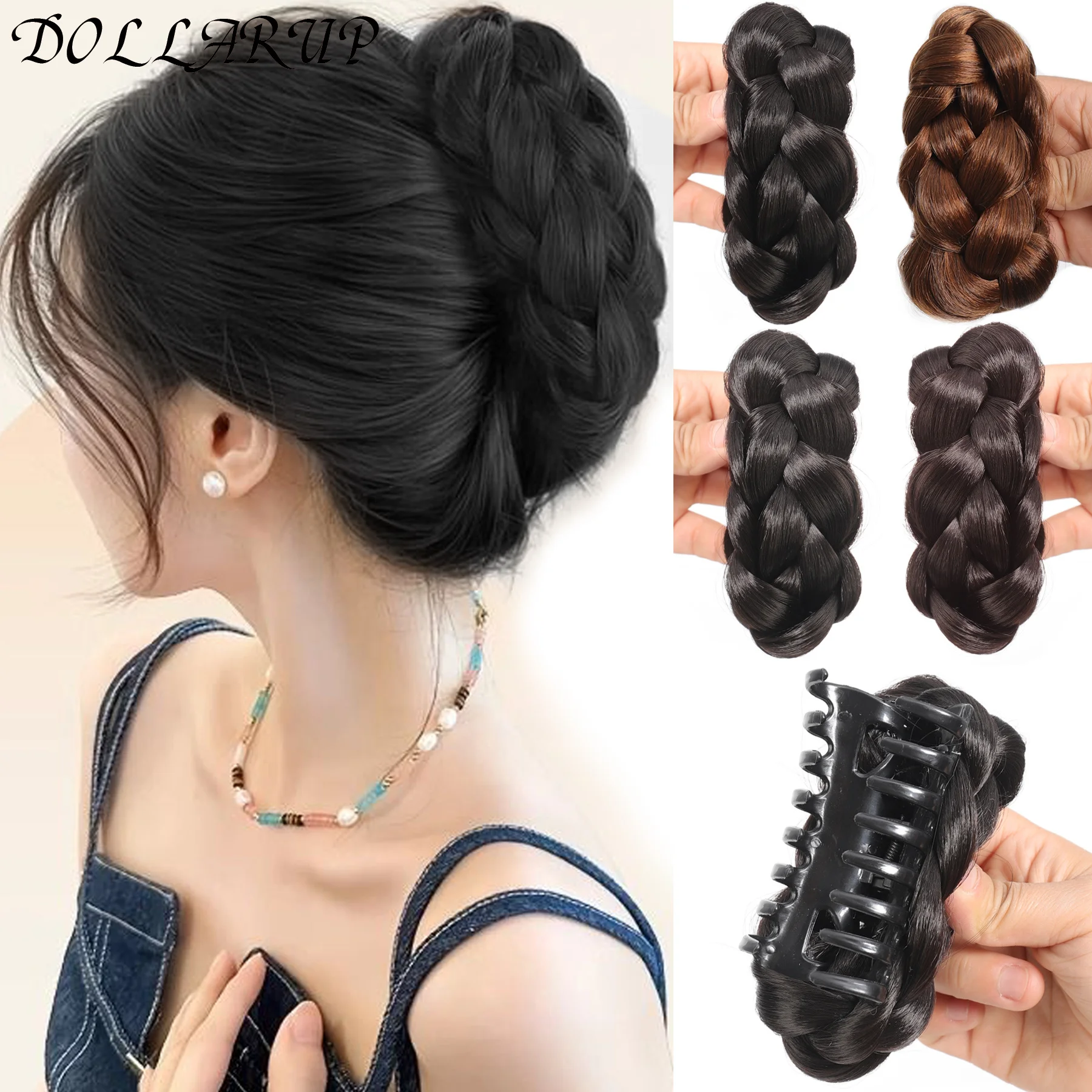 Synthetic Messy Bun Hair Piece Claw Clip Ponytail Extensions Scrunchie-style Lazy Flower Bud Bun Chignon Wavy Curly Ponytail
Synthetic Messy Bun Hair Piece Claw Clip Ponytail Extensions Scrunchie-style Lazy Flower Bud Bun Chignon Wavy Curly Ponytail