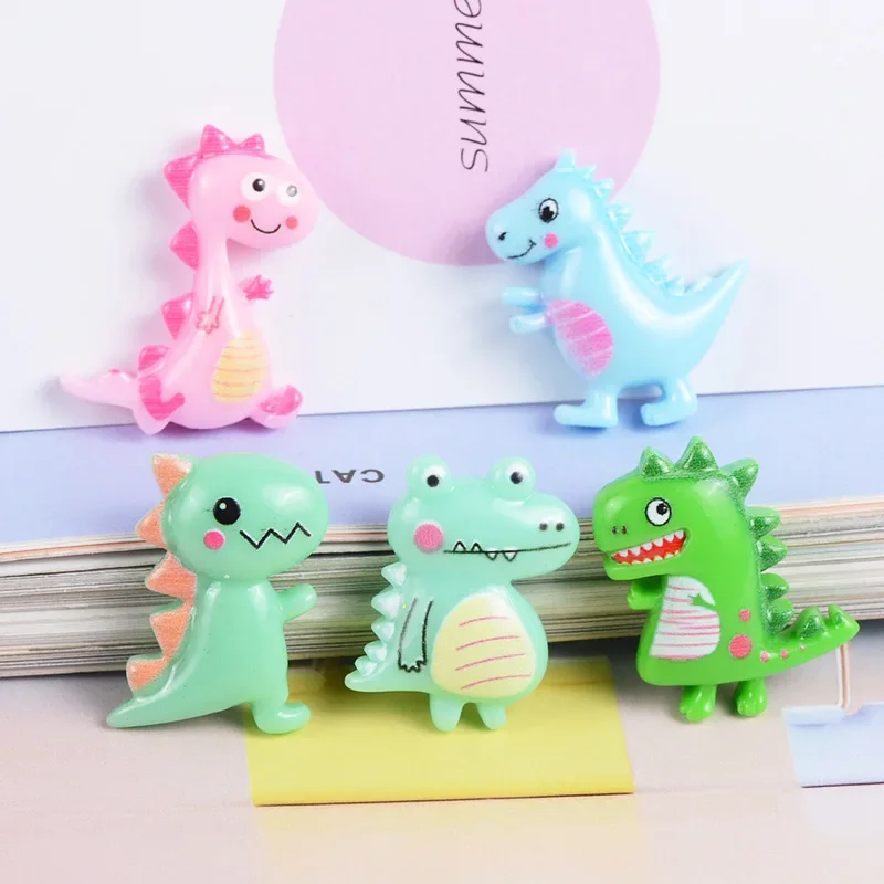 10pcs Kawaii Cartoon Resin Dinosaurs Diy Embellishments Scrapbooking Material Miniature Flatback Charm Craft Material Cabochons
10pcs Kawaii Cartoon Resin Dinosaurs Diy Embellishments Scrapbooking Material Miniature Flatback Charm Craft Material Cabochons