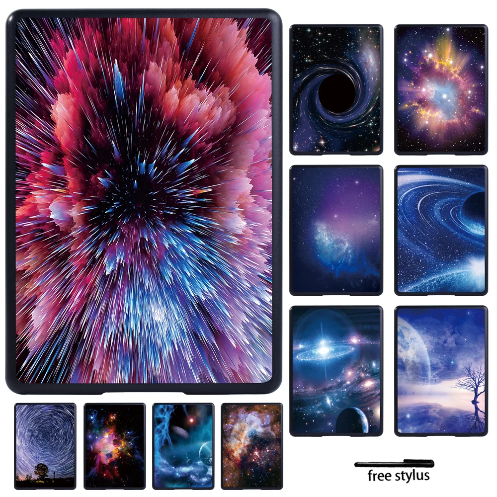 Tablet Case for Kindle Paperwhite 1 5th/2 6th/3 7th/4 10th/Kindle 10th Gen 2019/8th Gen 2016 Space Pattern Rotective Shell + Pen
Tablet Case for Kindle Paperwhite 1 5th/2 6th/3 7th/4 10th/Kindle 10th Gen 2019/8th Gen 2016 Space Pattern Rotective Shell + Pen