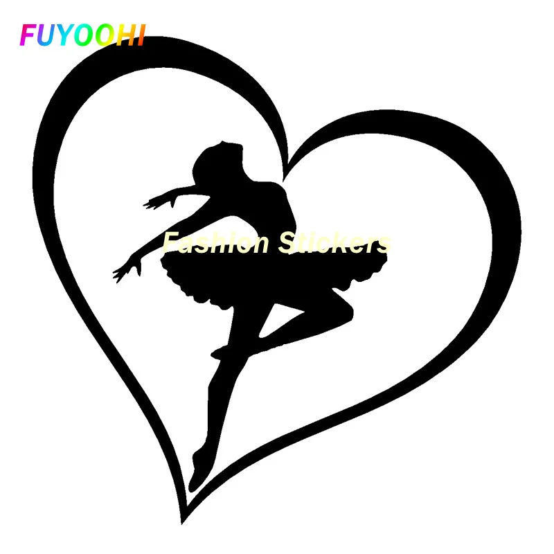FUYOOHI Exterior/Protection Fashion Stickers Personality Ballerina Heart Fashion Vinyl Sunscreen PVC Car Sticker Graphic Decals
FUYOOHI Exterior/Protection Fashion Stickers Personality Ballerina Heart Fashion Vinyl Sunscreen PVC Car Sticker Graphic Decals