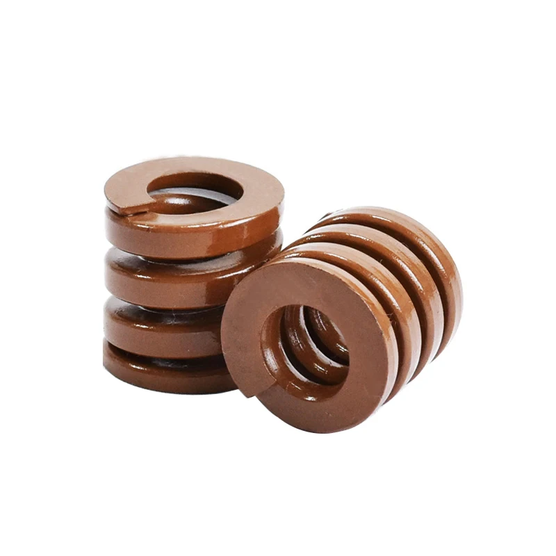 Creamily 1PCS Brown Die Mold Spring Extremely Heavy Load Spiral Stamping Alloy Steel Compression Springs OD30mm ID15mm L25-50mm
Creamily 1PCS Brown Die Mold Spring Extremely Heavy Load Spiral Stamping Alloy Steel Compression Springs OD30mm ID15mm L25-50mm