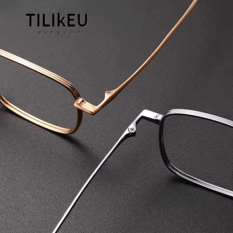 New Pure Titanium Ultralight Retro Square Men's Eyeglasses Frames Classic Japanese Designer Luxury Women's Eyewear Fashion 2026
New Pure Titanium Ultralight Retro Square Men's Eyeglasses Frames Classic Japanese Designer Luxury Women's Eyewear Fashion 2026