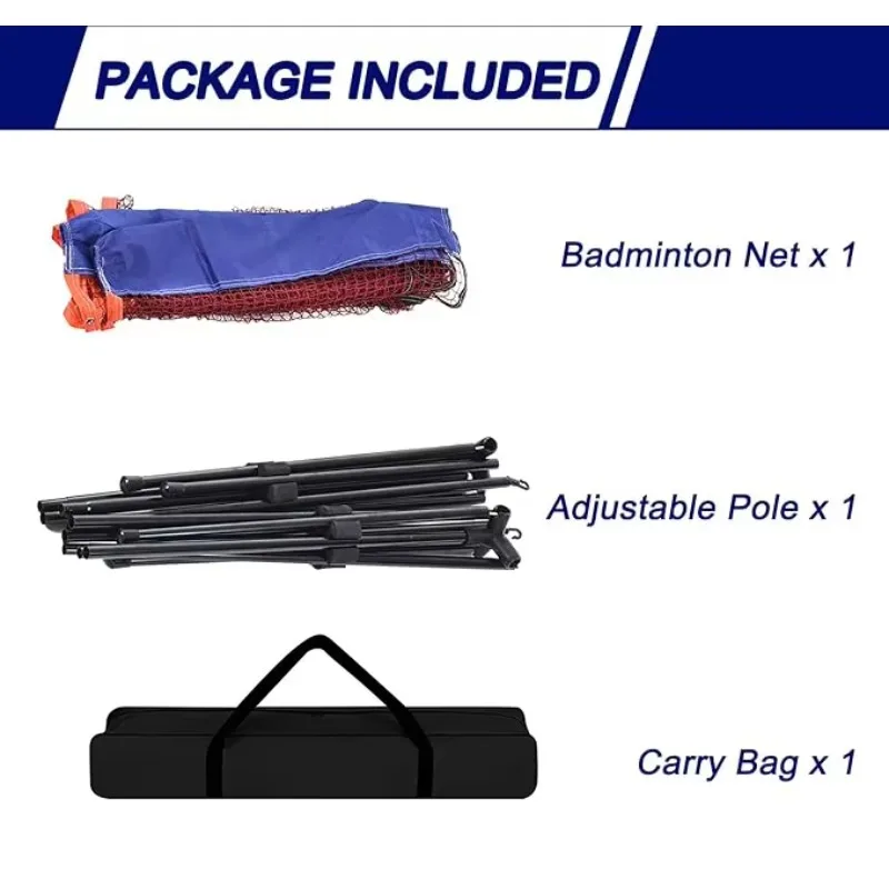 Hot Sale 12 FT Adjustable Portable Pickleball Net Frame for Beach Volleyball Training Also for Badminton Other Sports Equipment
Hot Sale 12 FT Adjustable Portable Pickleball Net Frame for Beach Volleyball Training Also for Badminton Other Sports Equipment