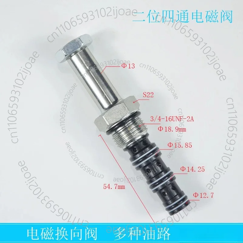 Threaded Cartridge-Type 2-Position 4-Way Solenoid Directional Control Valve DHF08-240 241 242/SV08-41
Threaded Cartridge-Type 2-Position 4-Way Solenoid Directional Control Valve DHF08-240 241 242/SV08-41
