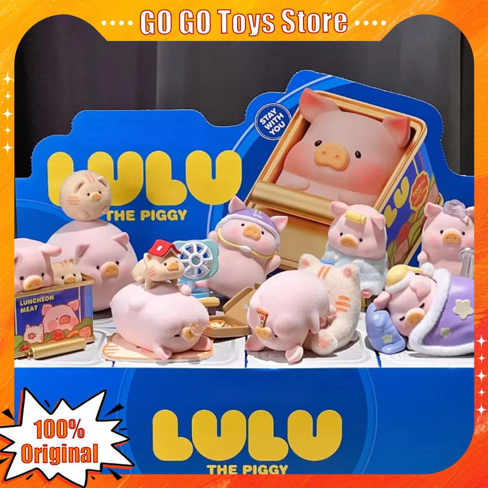 Lulu The Piggy Stay with You Series Blind Box Dolls Модная милая модель Caixa Caja Girl Dolls Mystery Box Аниме Фигурка Игрушки 
Lulu The Piggy Stay with You Series Blind Box Dolls Модная милая модель Caixa Caja Girl Dolls Mystery Box Аниме Фигурка Игрушки