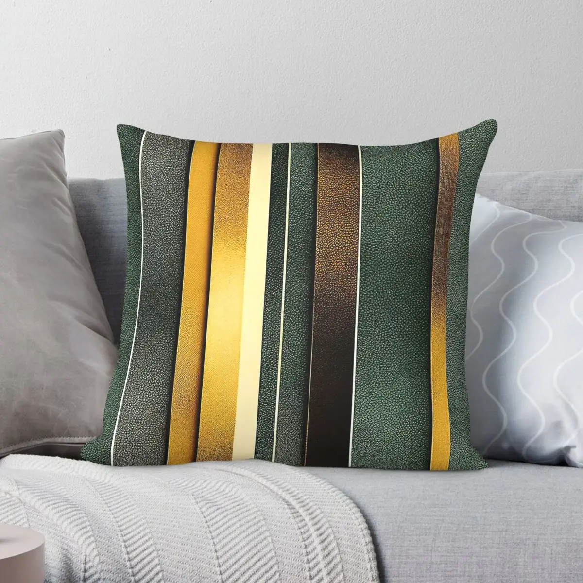 Golden Green Faux Leather Square Pillowcase Polyester Linen Velvet Creative Zip Decor Car Cushion Cover Wholesale
Golden Green Faux Leather Square Pillowcase Polyester Linen Velvet Creative Zip Decor Car Cushion Cover Wholesale