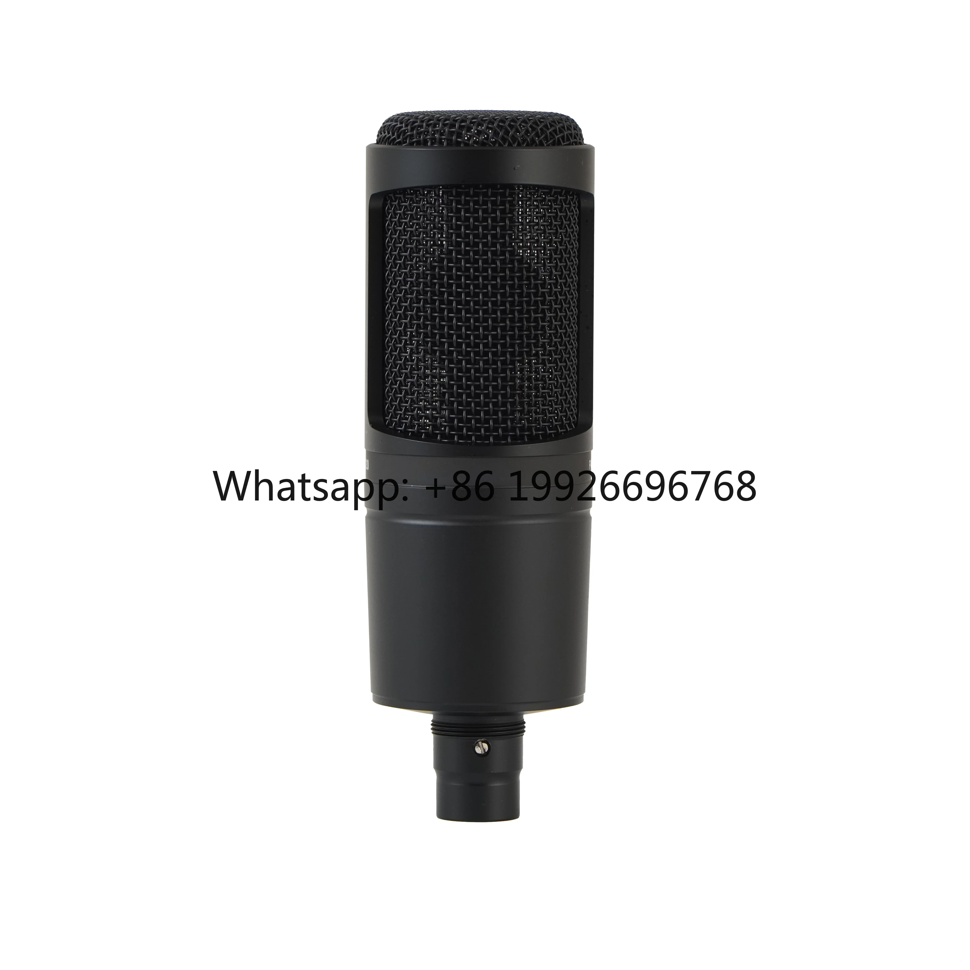 AT2020,professional Condenser Microphone at 2020 with Wide Dynamic Rangefor Recording Studio Equipment Gaming Live Streaming
AT2020,professional Condenser Microphone at 2020 with Wide Dynamic Rangefor Recording Studio Equipment Gaming Live Streaming