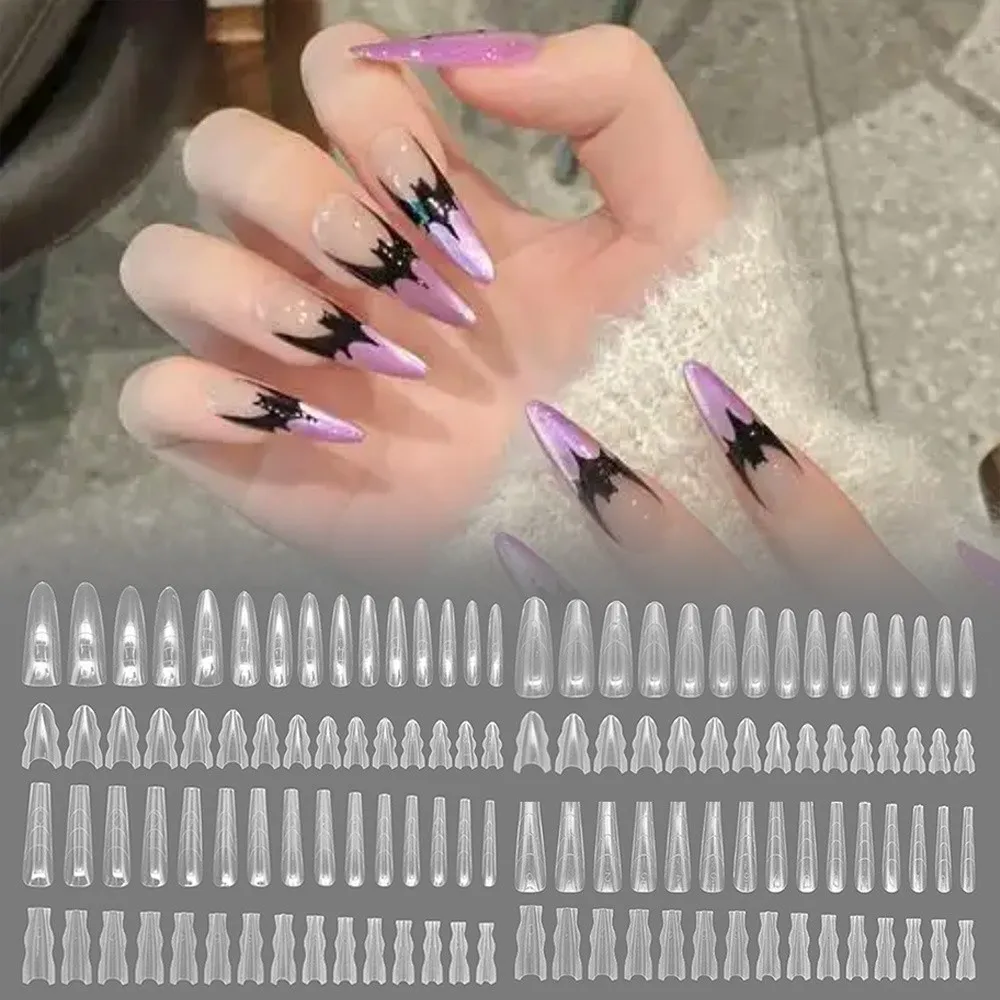 Формы для ногтей в форме гроба. Ультратонкие типсы для ногтей в форме миндаля. Прозрачное наращивание с вспомогательной линией. Двусторонние накладные ногти.
Формы для ногтей в форме гроба. Ультратонкие типсы для ногтей в форме миндаля. Прозрачное наращивание с вспомогательной линией. Двусторонние накладные ногти.