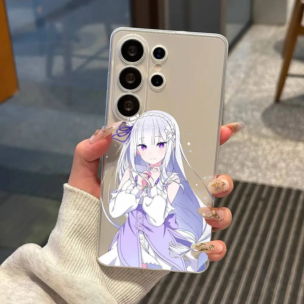 Anime Re Z-Zero Emilia Phone Case For Samsung S25,S24,S21,S22,S23,S30,Ultra,S20,Plus,Fe,Note,10,9,5G Transparent Cover
Anime Re Z-Zero Emilia Phone Case For Samsung S25,S24,S21,S22,S23,S30,Ultra,S20,Plus,Fe,Note,10,9,5G Transparent Cover