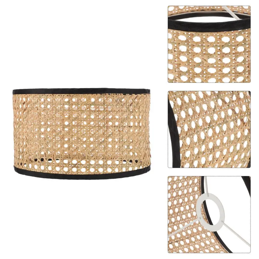 Lamp Shade Rattan Weaving Lamp Accessories Decorative Modern Style Natural Table
Lamp Shade Rattan Weaving Lamp Accessories Decorative Modern Style Natural Table