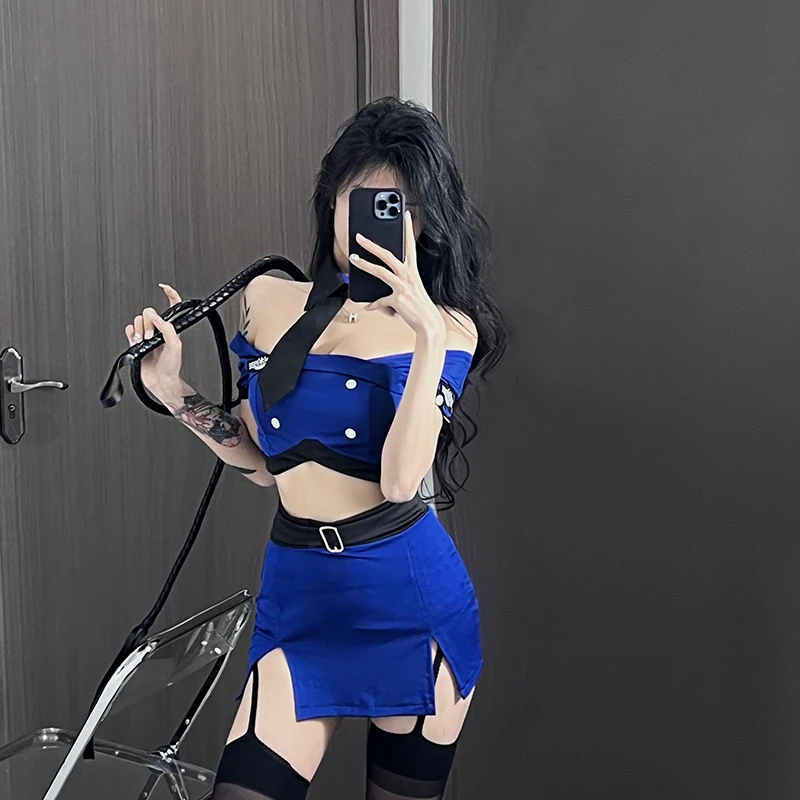 Сексуальный orm Pure Desire Flight Atnt Ночной клуб Бар Ванна для ног Сценический костюм Хэллоуин Ролевая игра Наряд секретаря 
Сексуальный orm Pure Desire Flight Atnt Ночной клуб Бар Ванна для ног Сценический костюм Хэллоуин Ролевая игра Наряд секретаря