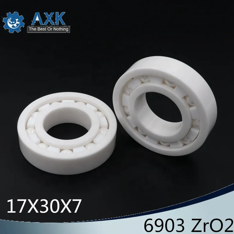 6903 Full Ceramic Bearing ( 1 PC ) 17*30*7 mm ZrO2 Material 6903CE All Zirconia Ceramic 6903 Ball Bearings
6903 Full Ceramic Bearing ( 1 PC ) 17*30*7 mm ZrO2 Material 6903CE All Zirconia Ceramic 6903 Ball Bearings