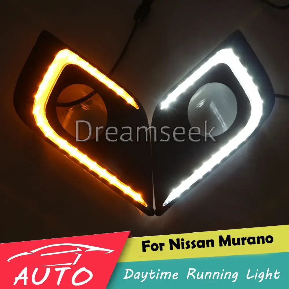 DRL For Nissan Murano 2015 2016 LED Car Daytime Running Light Waterproof Driving Fog Lamp Daylight With Turn Signal
DRL For Nissan Murano 2015 2016 LED Car Daytime Running Light Waterproof Driving Fog Lamp Daylight With Turn Signal