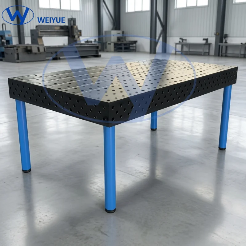 Low-priced, high-precision cast iron or steel flexible 3D welding table
Low-priced, high-precision cast iron or steel flexible 3D welding table