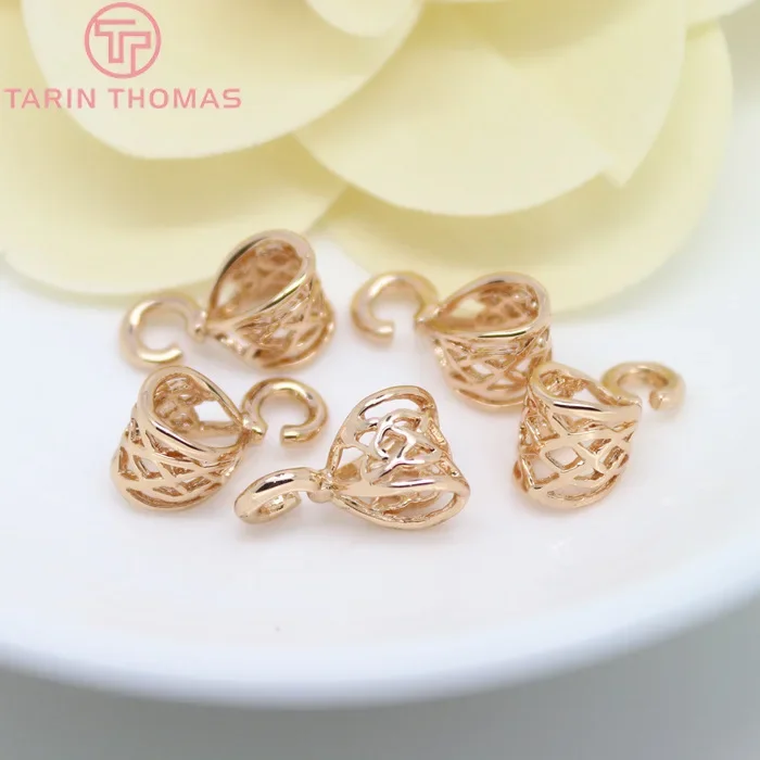 (2408)6PCS 6.5x12.5MM 24K Champagne Gold Color Plated Brass Necklace Charms Connector High Quality Diy Jewelry Accessories
(2408)6PCS 6.5x12.5MM 24K Champagne Gold Color Plated Brass Necklace Charms Connector High Quality Diy Jewelry Accessories