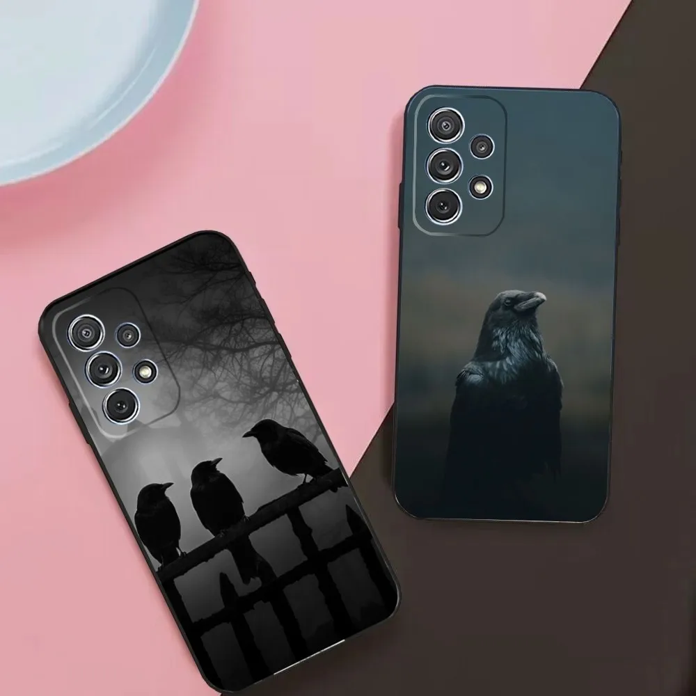 Animal Crow Phone Case For Samsung Galaxy A13,A21s,A22,A31,A32,A52,A53,A71,A80,A91 Soft Black Phone Cover
Animal Crow Phone Case For Samsung Galaxy A13,A21s,A22,A31,A32,A52,A53,A71,A80,A91 Soft Black Phone Cover