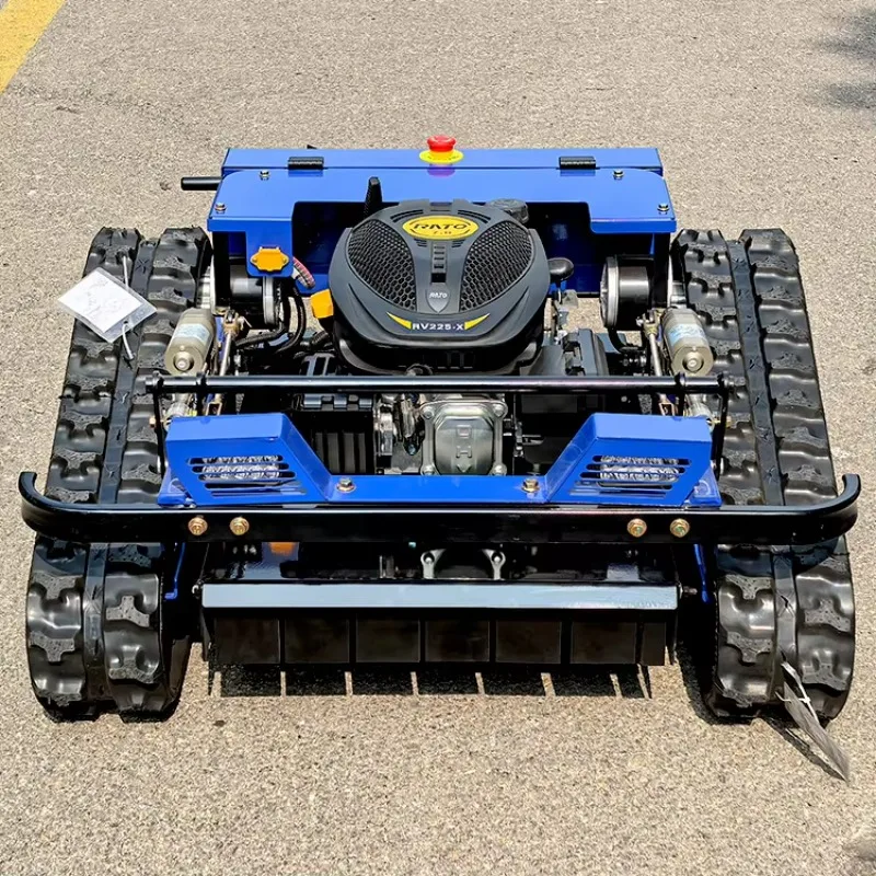 Smart Remote Crawler Slope Mower Grass Cutting Machine Customized for Orchard Park Lawn and Green Belt
Smart Remote Crawler Slope Mower Grass Cutting Machine Customized for Orchard Park Lawn and Green Belt