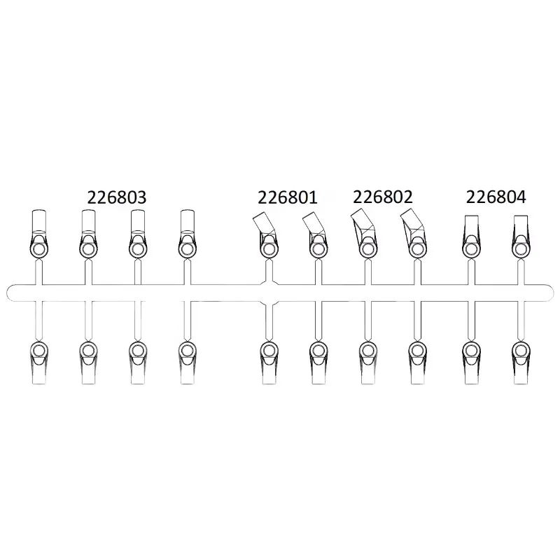 CROSSRC Rhinoceros EMOX Ball Head Buckle Component CS-97401085