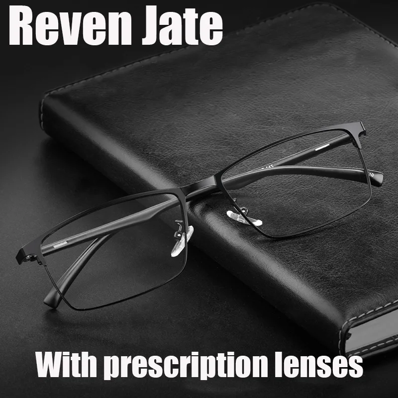Reven Jate 89028, мужские сверхлегкие очки из сплава, модные квадратные очки по рецепту для близорукости, мужские
Reven Jate 89028, мужские сверхлегкие очки из сплава, модные квадратные очки по рецепту для близорукости, мужские