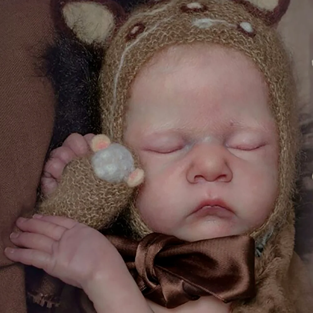 NP 16 дюймов неокрашенные незавершенные детали куклы Pip Sleeping Reborn Doll Kit с тканевым корпусом
NP 16 дюймов неокрашенные незавершенные детали куклы Pip Sleeping Reborn Doll Kit с тканевым корпусом