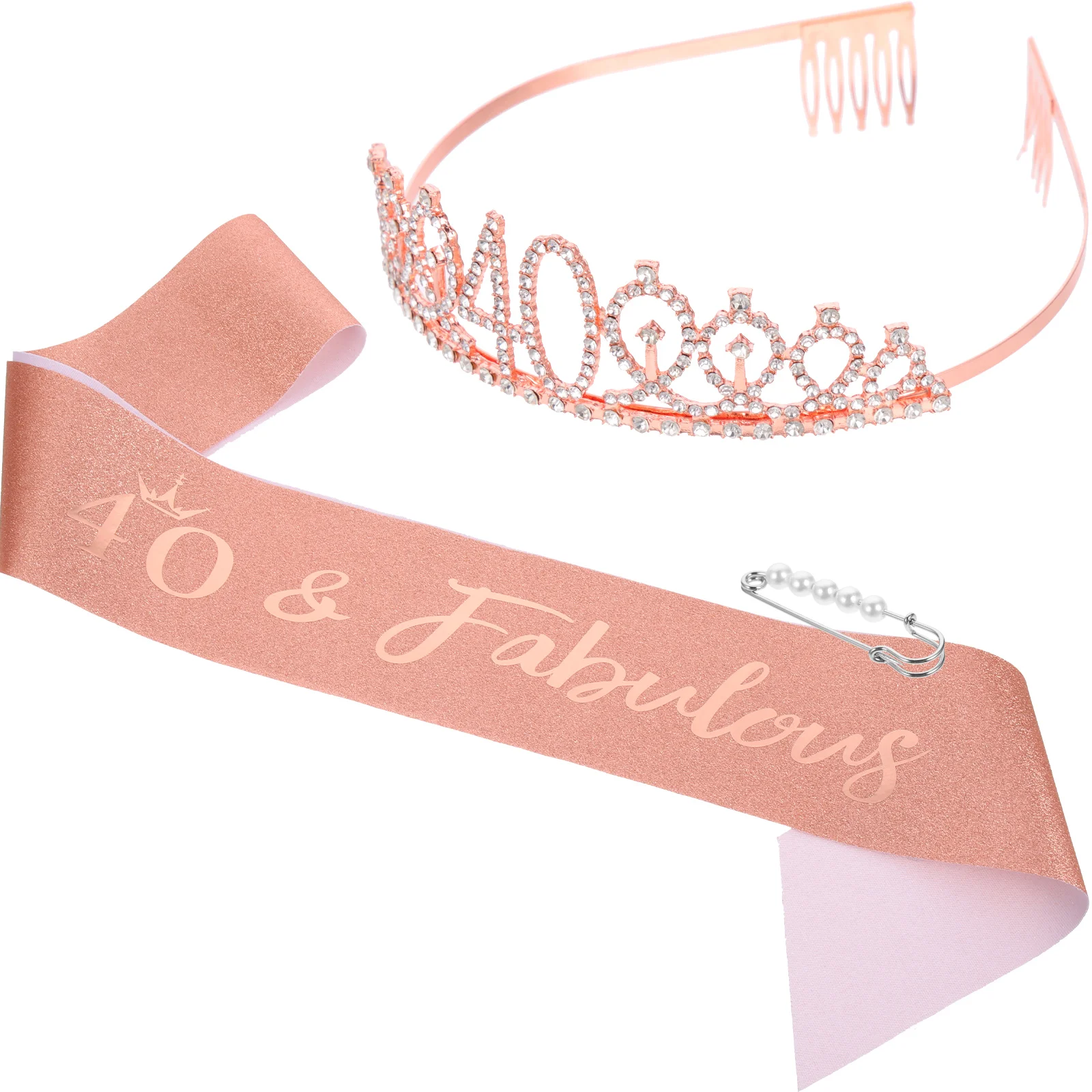 Happy Birthday Crown Sash Stylish Water Diamond Electroplated Alloy Party Hat Accessories 40th Banner Women Adult
Happy Birthday Crown Sash Stylish Water Diamond Electroplated Alloy Party Hat Accessories 40th Banner Women Adult