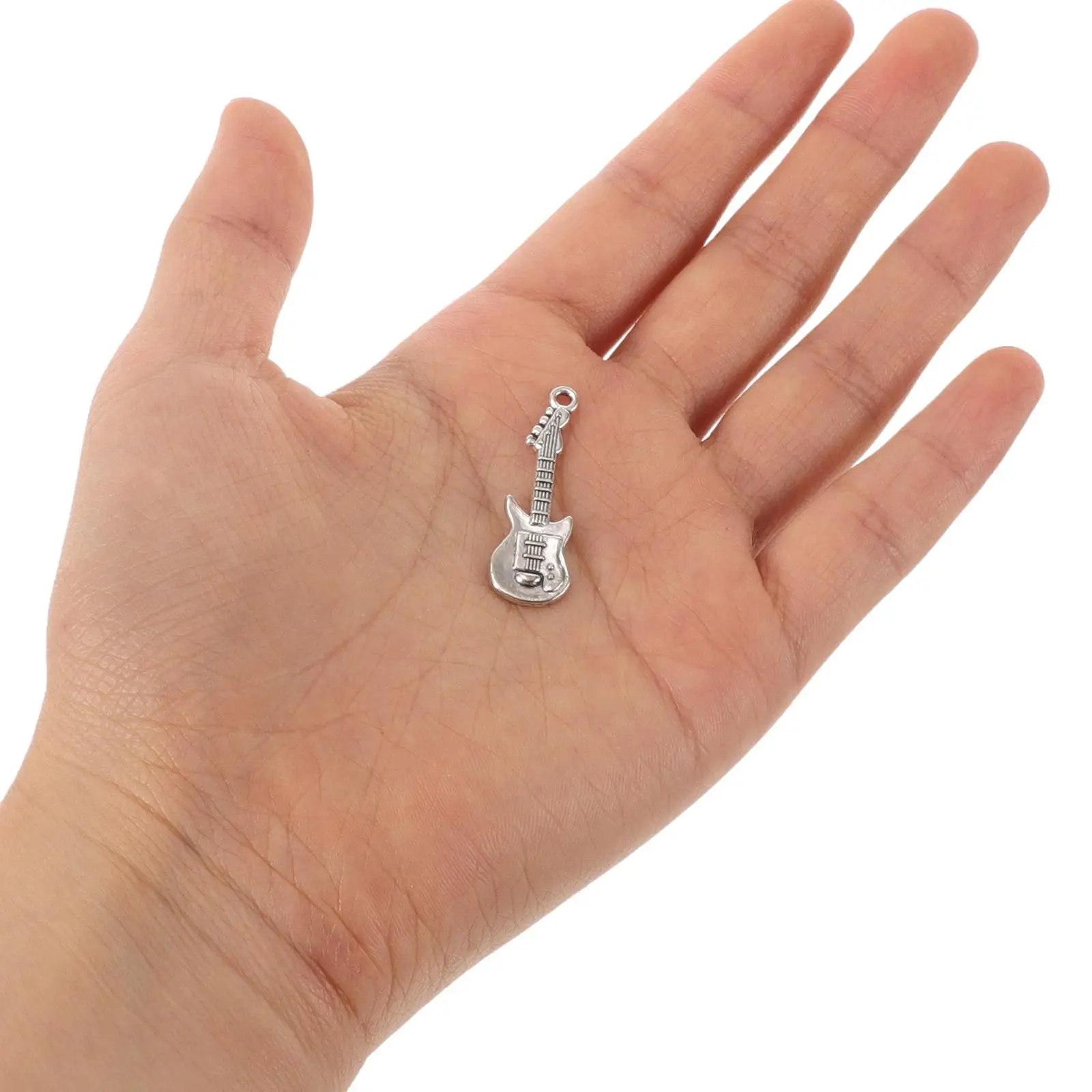 20pcs Guitar Charm Pendant Cool Musical Instrument Jewelry Jewelry Making Pendants Making charms Bracelets DIY Alloy Material
20pcs Guitar Charm Pendant Cool Musical Instrument Jewelry Jewelry Making Pendants Making charms Bracelets DIY Alloy Material