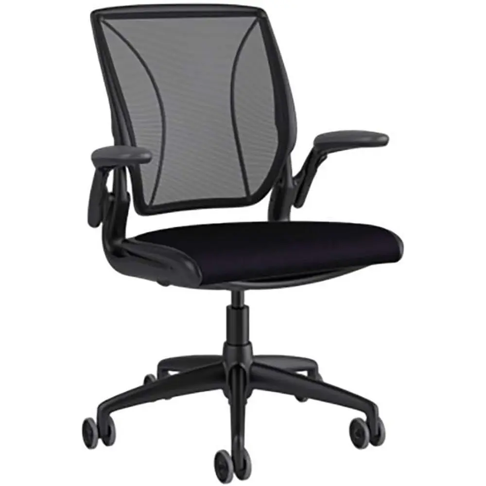 Ergonomic Task Chair with Striped Back, Corded Seat, Adjustable Arms, Swivel Casters
Ergonomic Task Chair with Striped Back, Corded Seat, Adjustable Arms, Swivel Casters