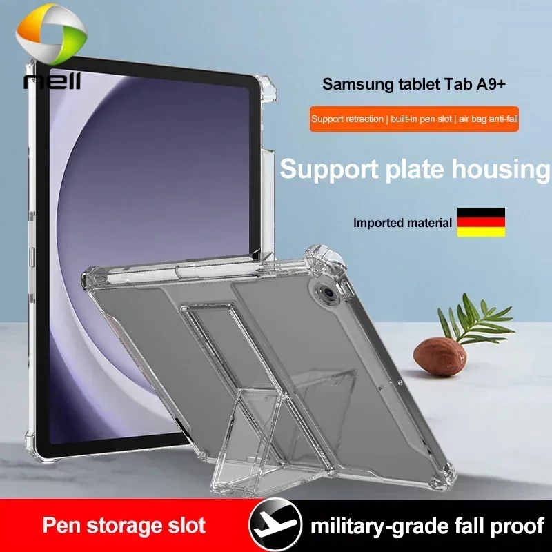 TPU Tablet Case For Samsung Galaxy Tab A9 Plus 11 2023 S9 FE Plus S8Plus S7FE A9 A8 A7 S6 Lite Silicone Soft Cover With Pen Slot
TPU Tablet Case For Samsung Galaxy Tab A9 Plus 11 2023 S9 FE Plus S8Plus S7FE A9 A8 A7 S6 Lite Silicone Soft Cover With Pen Slot