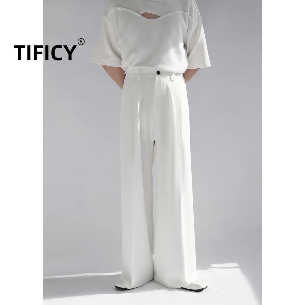 Длинные брюки High Street, мужские летние высококачественные белые мужские свободные повседневные брюки в западном стиле с широкими штанинами
Длинные брюки High Street, мужские летние высококачественные белые мужские свободные повседневные брюки в западном стиле с широкими штанинами