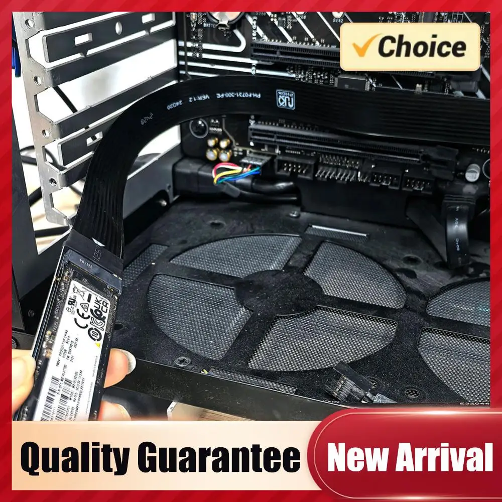 M.2 NVME NGFF M-Key SSD Extension Cable Support PCle4.0 M.2 NVME Extender Solid Drive Riser Card for M.2 2230 2242 2260 2280 SSD
M.2 NVME NGFF M-Key SSD Extension Cable Support PCle4.0 M.2 NVME Extender Solid Drive Riser Card for M.2 2230 2242 2260 2280 SSD