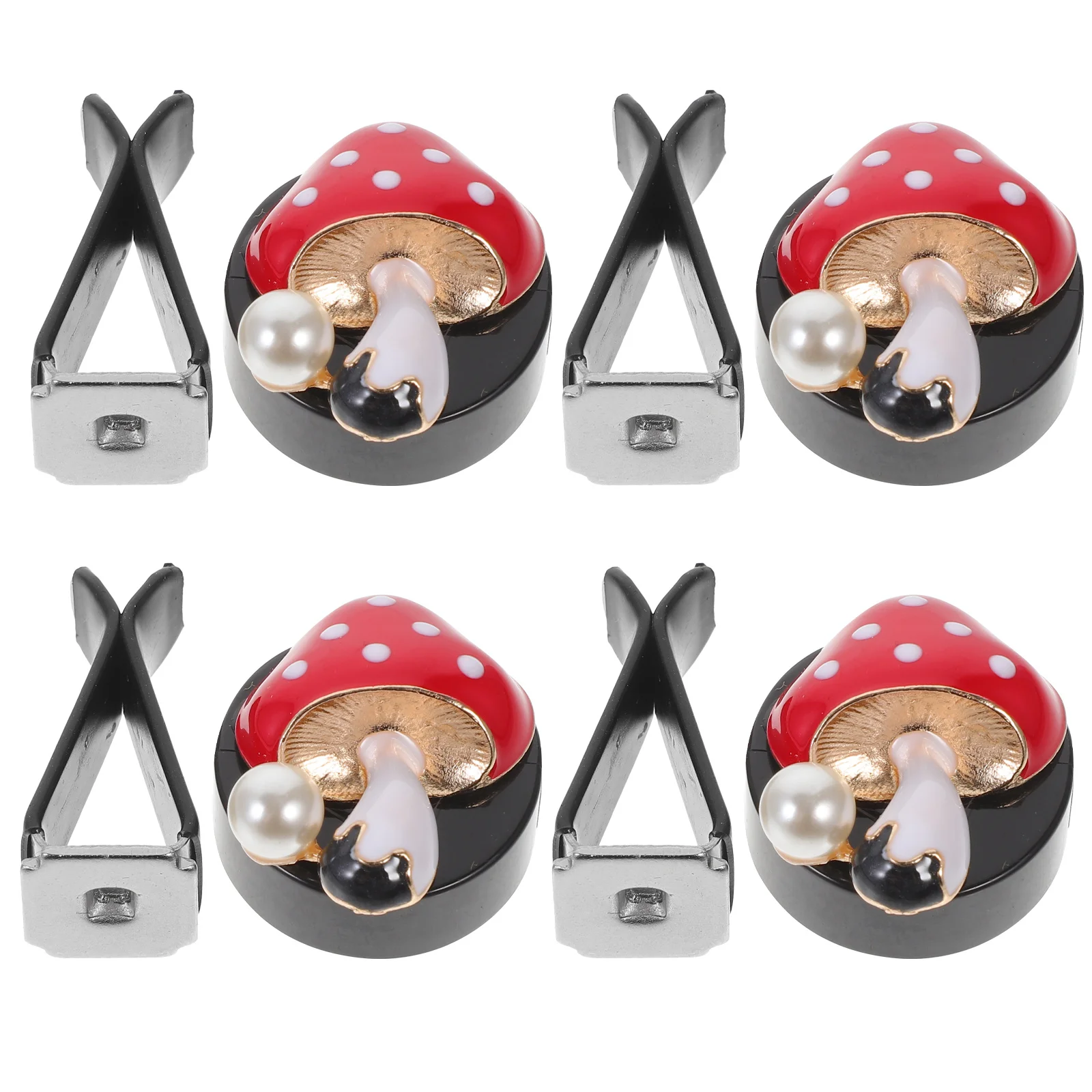 4Pcs Car Air Freshener Clip Mushroom Shape Durable Car Vent Clip Zinc Alloy Aroma Decoration for Vehicle Interior Outlet
4Pcs Car Air Freshener Clip Mushroom Shape Durable Car Vent Clip Zinc Alloy Aroma Decoration for Vehicle Interior Outlet