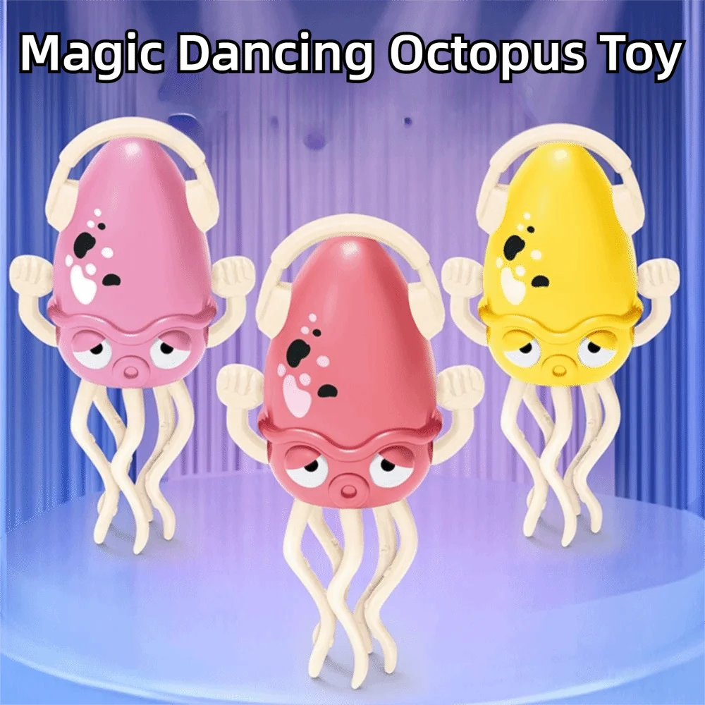 Creative Inertia Magic Dancing Octopus Crawling Dancing Gifts Auto-Dance Squid Clockwork Wiggly Wonder Octopus Children
Creative Inertia Magic Dancing Octopus Crawling Dancing Gifts Auto-Dance Squid Clockwork Wiggly Wonder Octopus Children