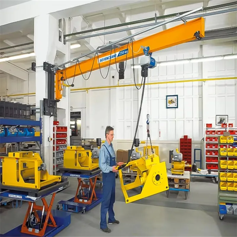 Customized Swing Arm Hoisting Jib Crane 5 Ton Jib Crane Winch SEVENCRANE For Sale
Customized Swing Arm Hoisting Jib Crane 5 Ton Jib Crane Winch SEVENCRANE For Sale