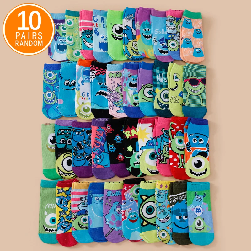 10 Pairs of Men's Summer Lightweight and Breathable Casual Short Socks Novel and Funny Big Eyed Weird Graffiti Anime Boat Socks
10 Pairs of Men's Summer Lightweight and Breathable Casual Short Socks Novel and Funny Big Eyed Weird Graffiti Anime Boat Socks