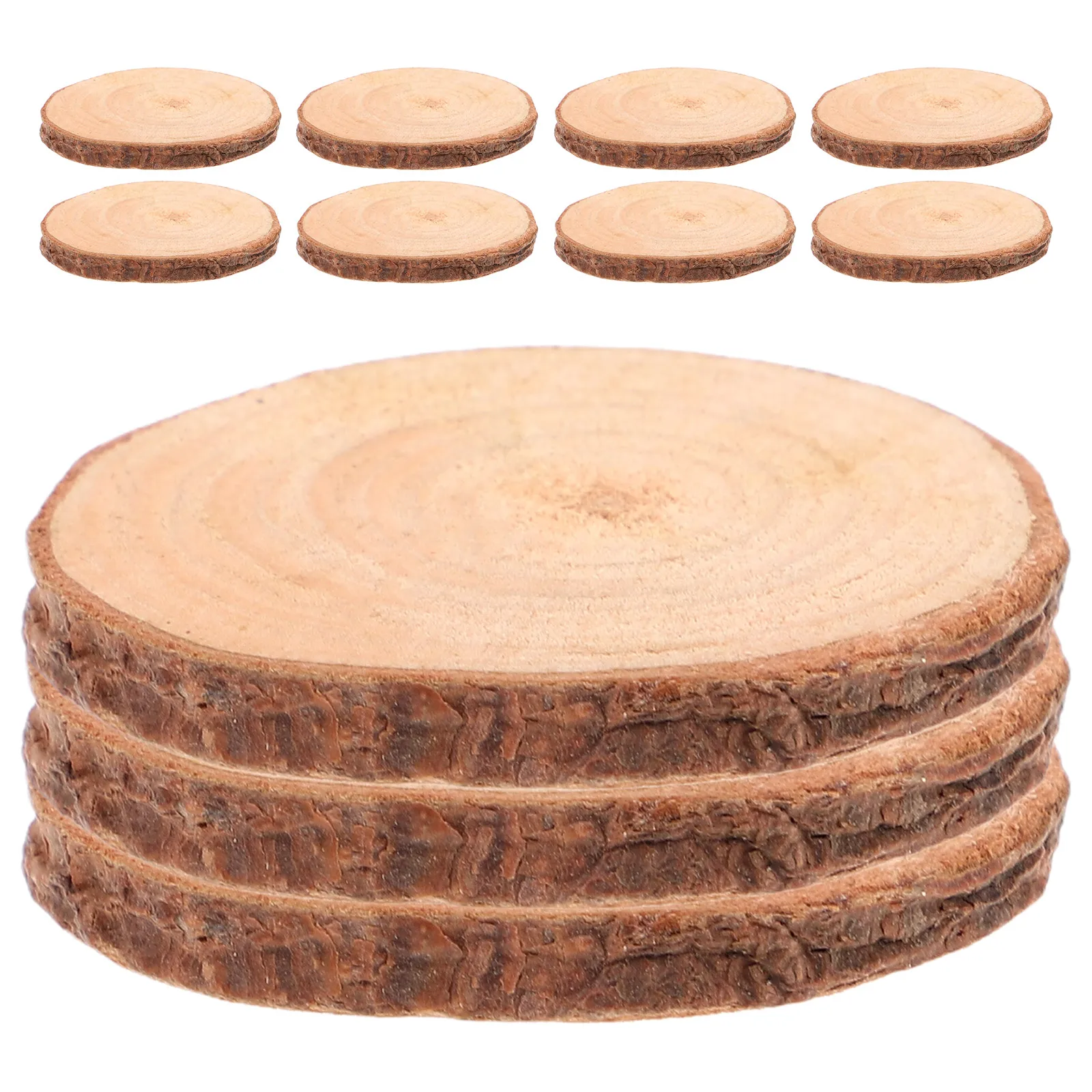 40 Wood Slices Pack Smooth Surface DIY Painting Wall Decor Lightweight Compact Structure Round Bark Shapes Wooden Circles Craft
40 Wood Slices Pack Smooth Surface DIY Painting Wall Decor Lightweight Compact Structure Round Bark Shapes Wooden Circles Craft