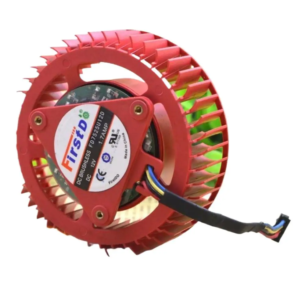 Для ATI AMD FD7525U12D 1,70A 4-проводной PWM турбо-графический вентилятор охлаждения эффективные карты графический процессор
Для ATI AMD FD7525U12D 1,70A 4-проводной PWM турбо-графический вентилятор охлаждения эффективные карты графический процессор