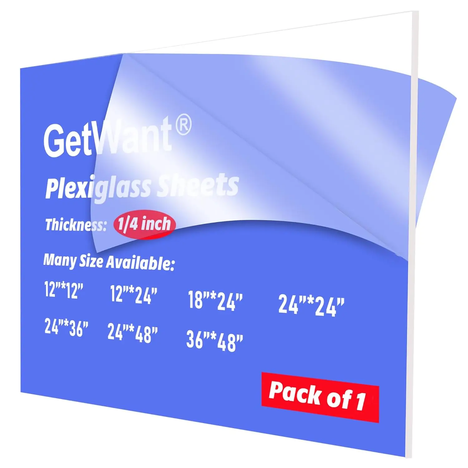 Clear Acrylic Sheets 24x36 1/4 Inch Thick Plexiglass for Signs, Crafts, Fish Tanks, Table Tops, Windows - Custom Cut to Size
Clear Acrylic Sheets 24x36 1/4 Inch Thick Plexiglass for Signs, Crafts, Fish Tanks, Table Tops, Windows - Custom Cut to Size